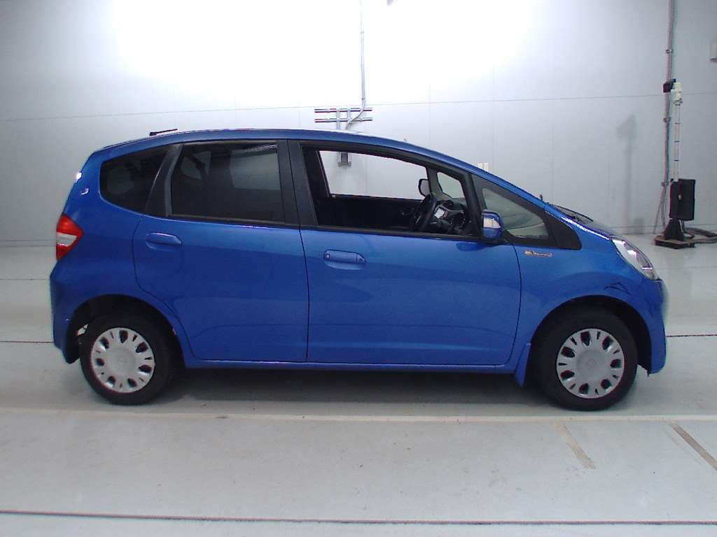 Honda Fit Blue 2013